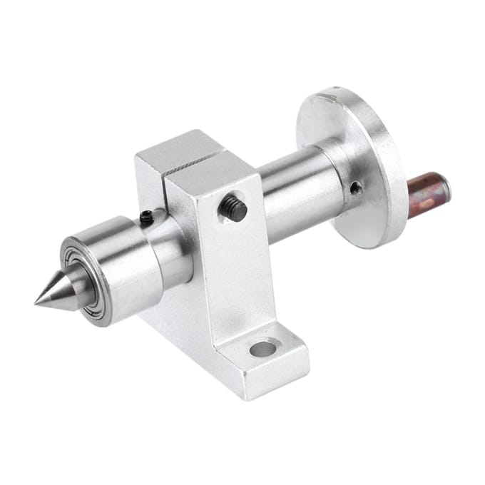 Voor Mini Draaibank Machine Dubbel Lager Meelopend Center Roterend Center DIY Onderdelen