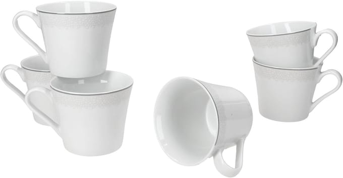 6-delig set VENEZIA koffiekopjes - 6x 413908