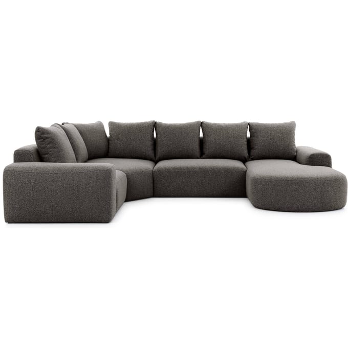 U-bank Arrezzo rechts bouclé | NADUVI Collection