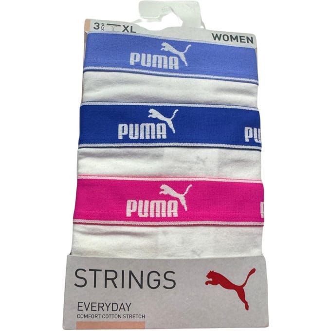 Puma STRING 3-PACK string femme blanc 93533708 r M blue