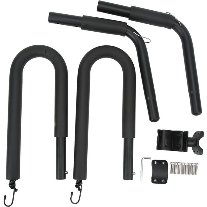 Surfplank Fietsrek Professioneel Robuust Verwijderbaar Surfplank Fiets Hanger voor Racefietsen Mountain black
