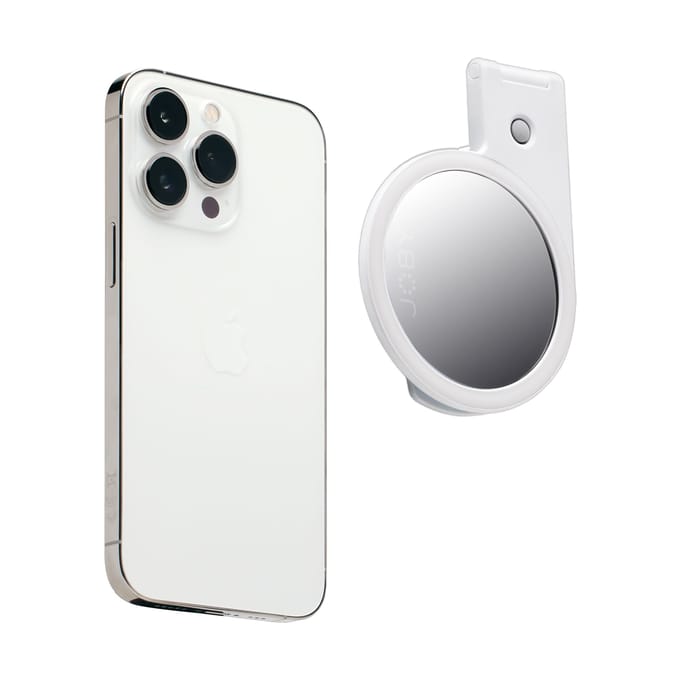 Lampje voor smartphone Joby Beamo Ring MagSafe Wit