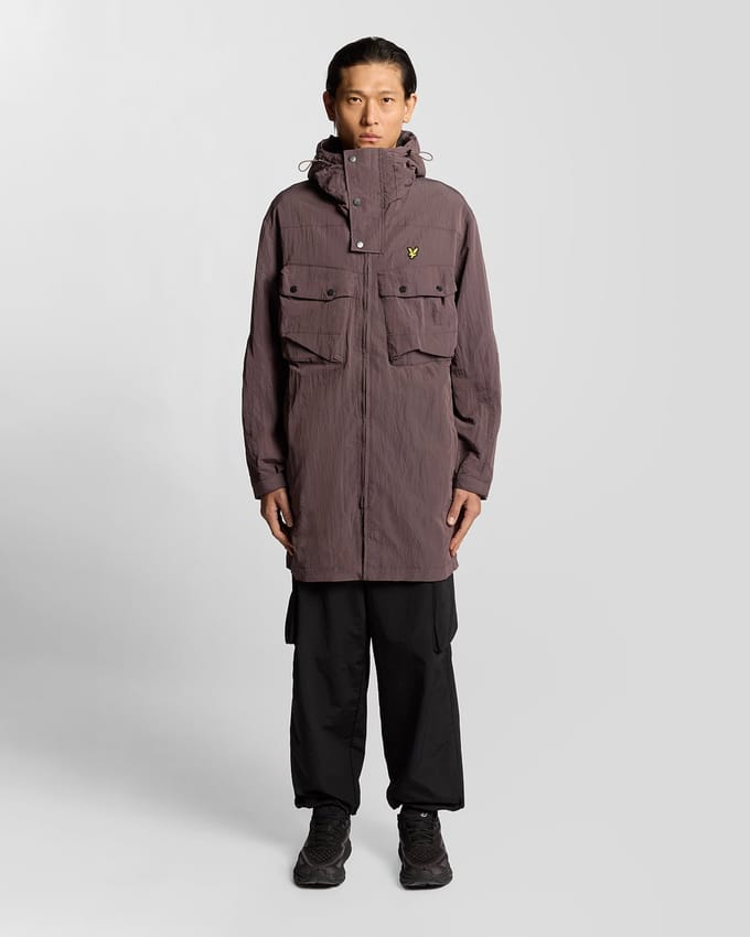 Lyle & Scott Waterafstotende Guard Parka - Bruin