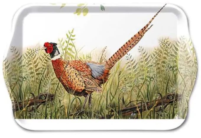 Dienblaadje "Glorious pheasant"