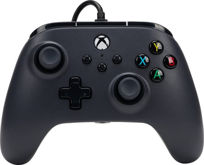 PowerA Wired Controller for Xbox Series X|S - Black - Wired Controller - Microsoft Xbox One