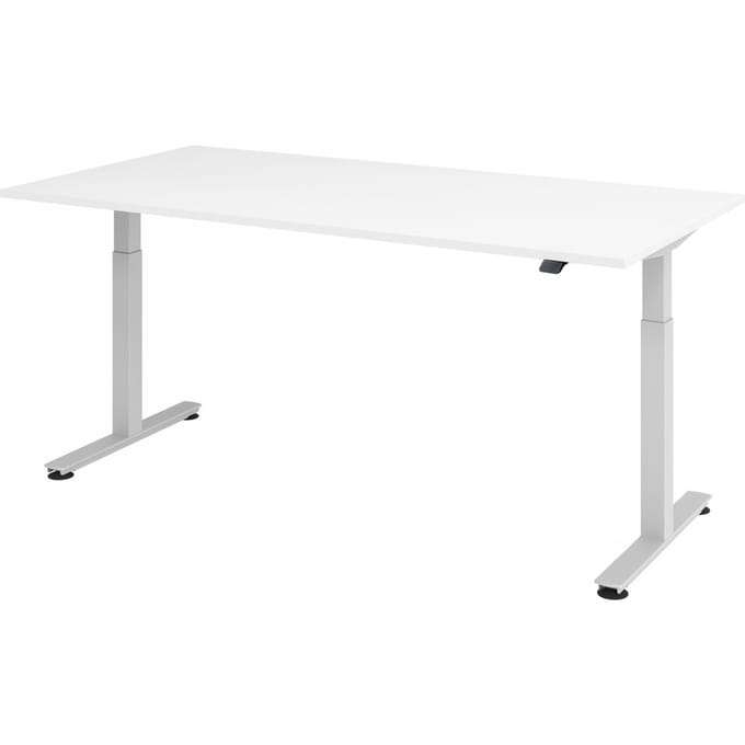 XMST 2E S | Bureau - Wit 200 x 100 Tafelhoogte I Elektrisch in hoogte verstelbaar