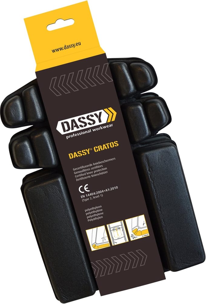 Dassy Cratos universele Gecertificeerde kniebeschermers (Type 2 level 1)