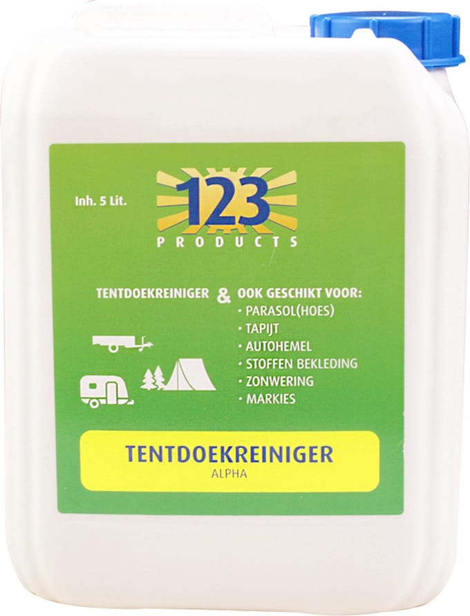123 Alpha Tentdoekreiniger Jerrycan 5L - Schoonmaakmiddelen -
