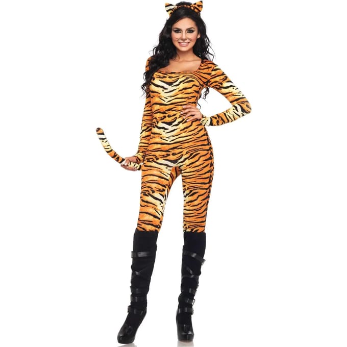 Dames jumpsuit Leg Avenue Tigress