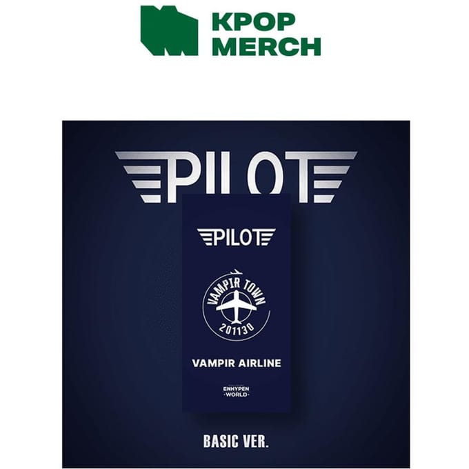 ENHYPEN - [WERELD COUPON KAART COLLECTIE] PILOT BASIC ver. black