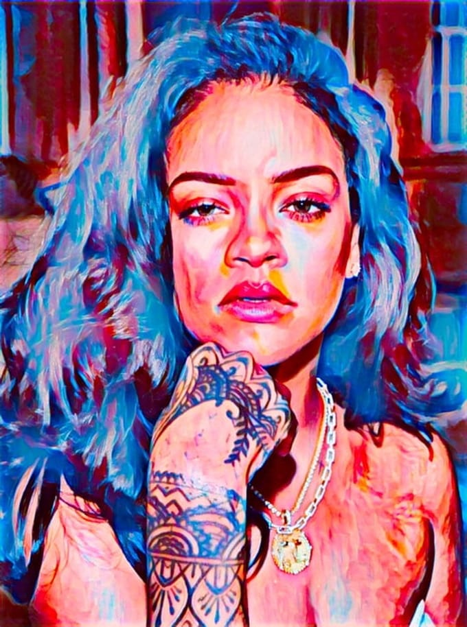 Rihanna 2 - Poster - 30 x 40 cm