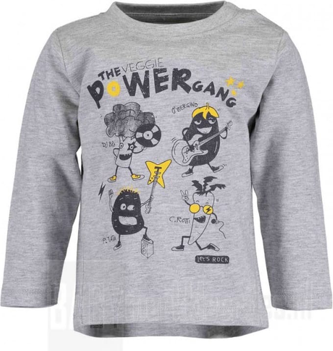 Blue Seven Baby T-shirt Grijs Maat 68