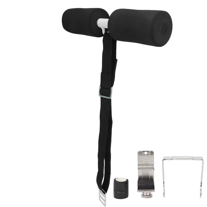 Indoor Sit Up Assistent Apparaat Huishoudelijk Bed Apparatuur Buikspiertrainingsmachine Zwart black