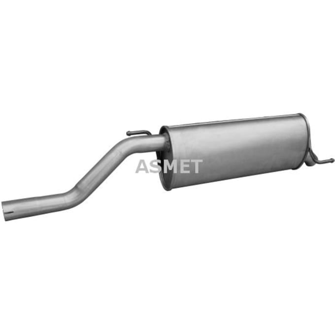 Geluiddemper achter ASMET 05.275