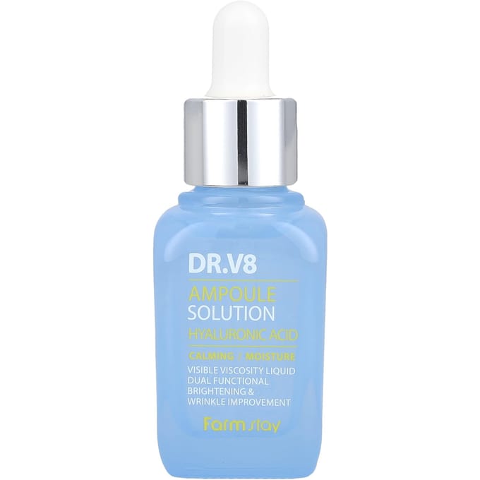 Boerderij, Dr.. V8 Ampul Oplossing Hyaluronzuur, 30ml white