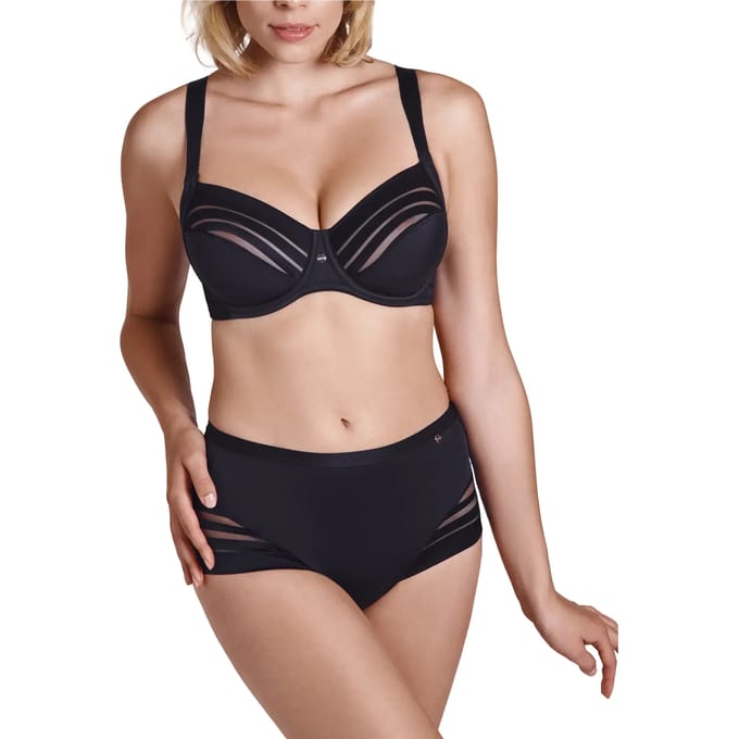 Zwarte beugel bh Lisca Alegra B - E - Zwart - Maat - 100B