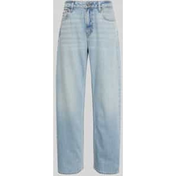 straight fit jeans van puur katoen