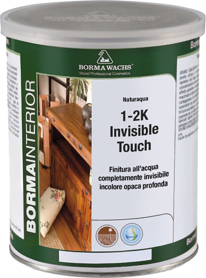 Borma Wachs Invisible Touch Transparante Lak Ultra mat (0 GU) - 375 ml