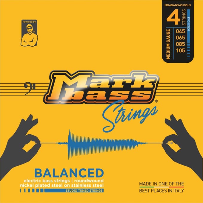 Markbass MB4BANS45105LS Balanced Series Studio Tuned Bassnaren (45-105)