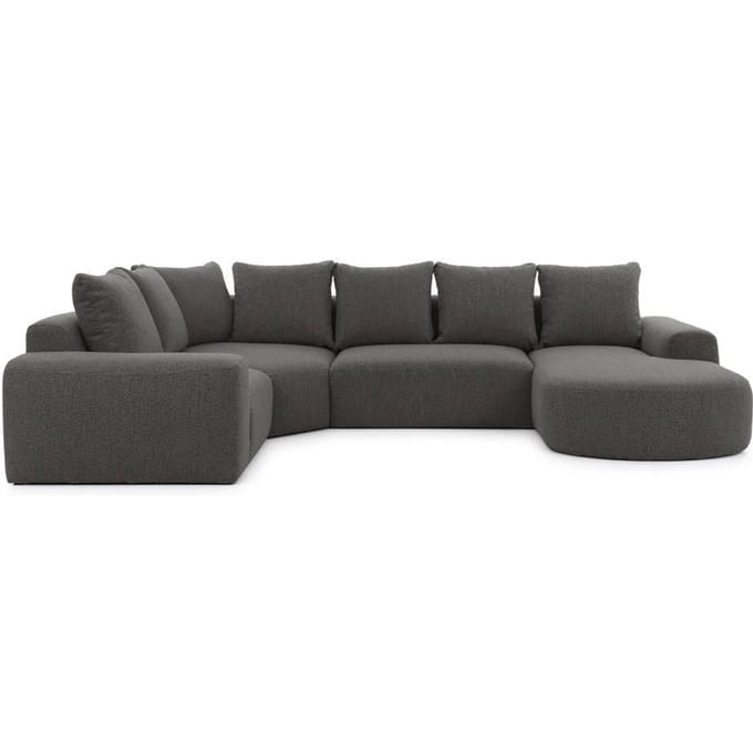 U-bank Monteri links bouclé modulair | NADUVI Collection