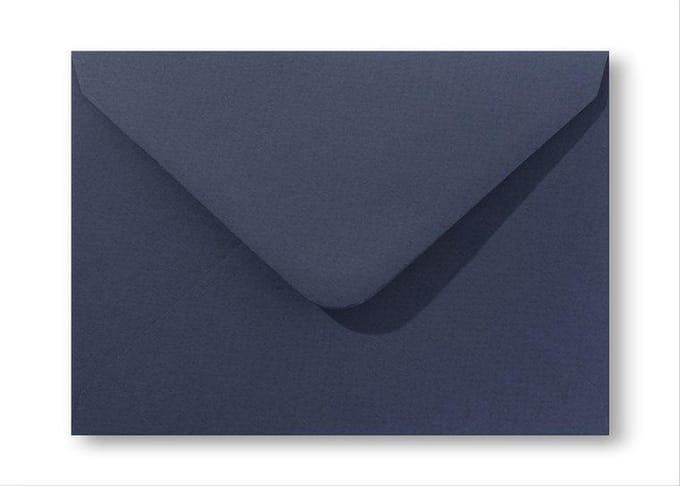 Envelop 15,6 X 22  Retro Marineblauw, 60 stuks