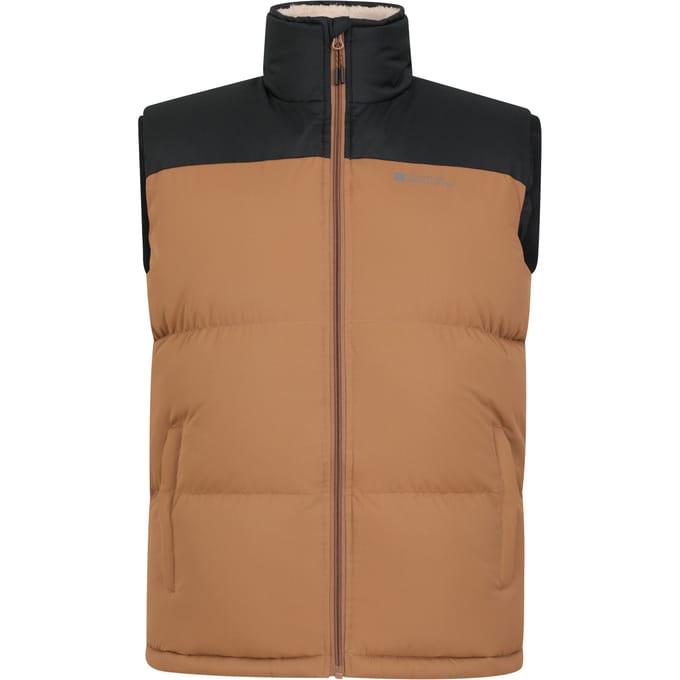 Mountain Warehouse Heren Rock Borg Gewatteerd Gilet (Oranje)