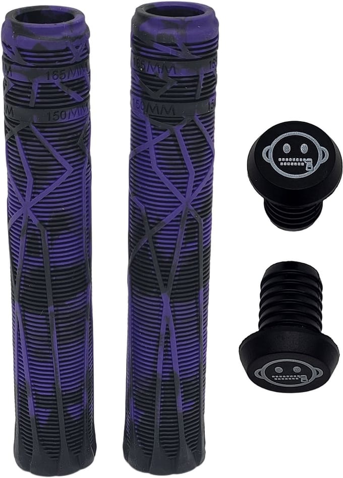 Zipit Almighty Grips 180mm Double Color Stuntstep Handvatten