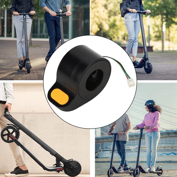 Elektrische scooter Snelheidsduimversneller Duimgashendel Accessoires voor Ninebot MAXG30 black