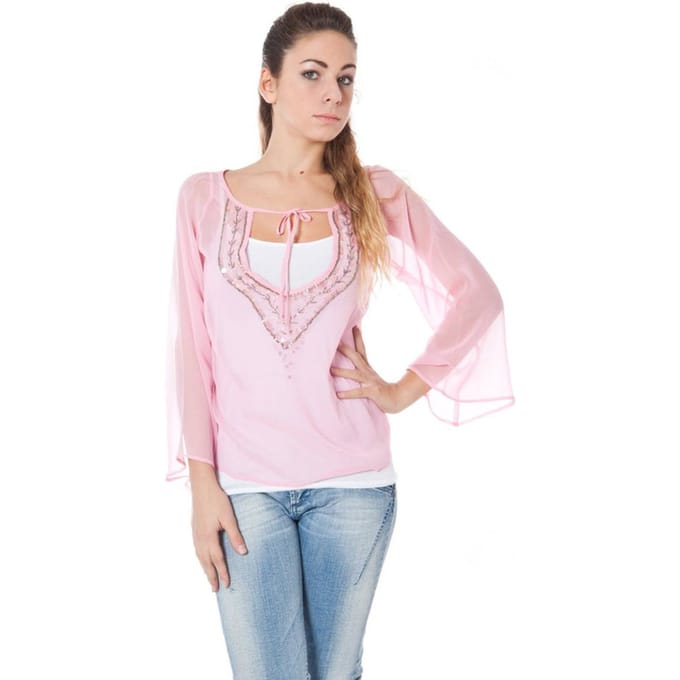 Phard Rosa Seta Dames T-Shirt