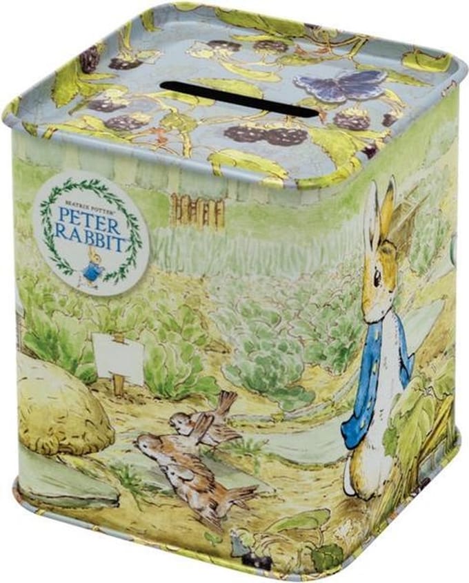 Blikje Peter Rabbit 7.7x7.7x9.2cm