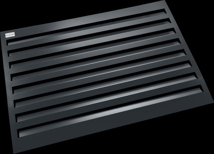 Evolar Achterplaat voor Airco Omkasting Donker Antraciet XS