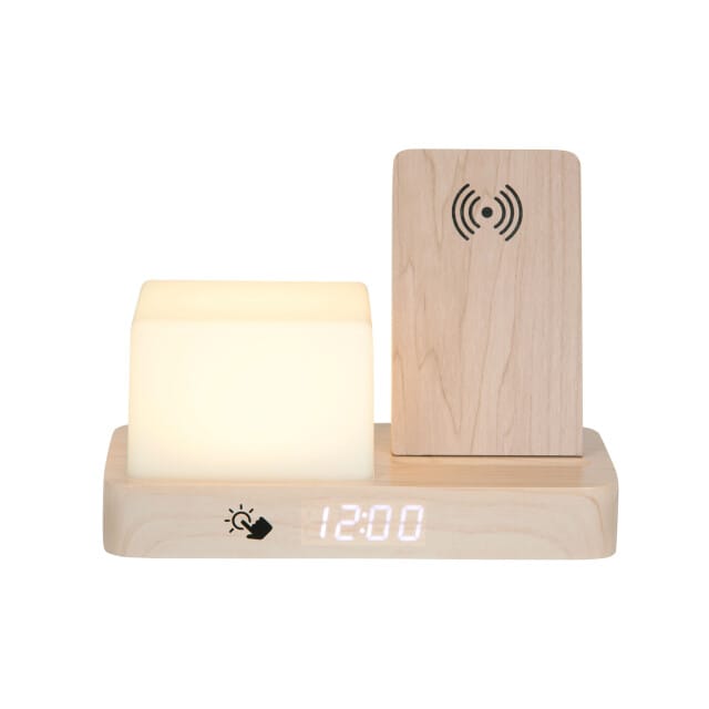 Karlsson wekker retro w. night light led - 11,5x15,4x20 cm