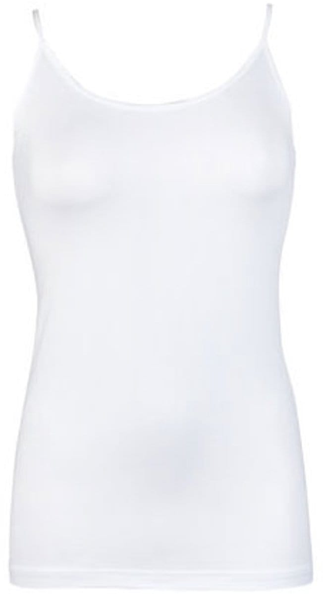Beeren Meisjes Hemd Elegance - Smalle bandjes - Wit - maat 134/140
