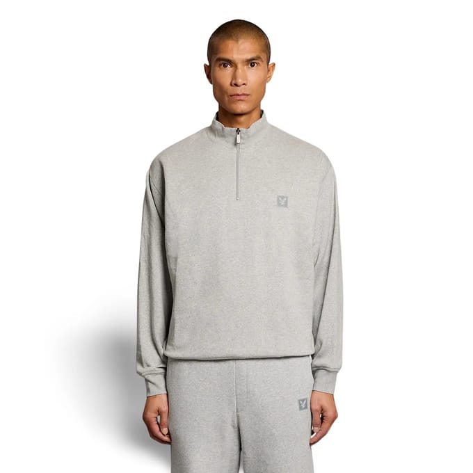 1/4 rits sweater Lyle & Scott Loungewear