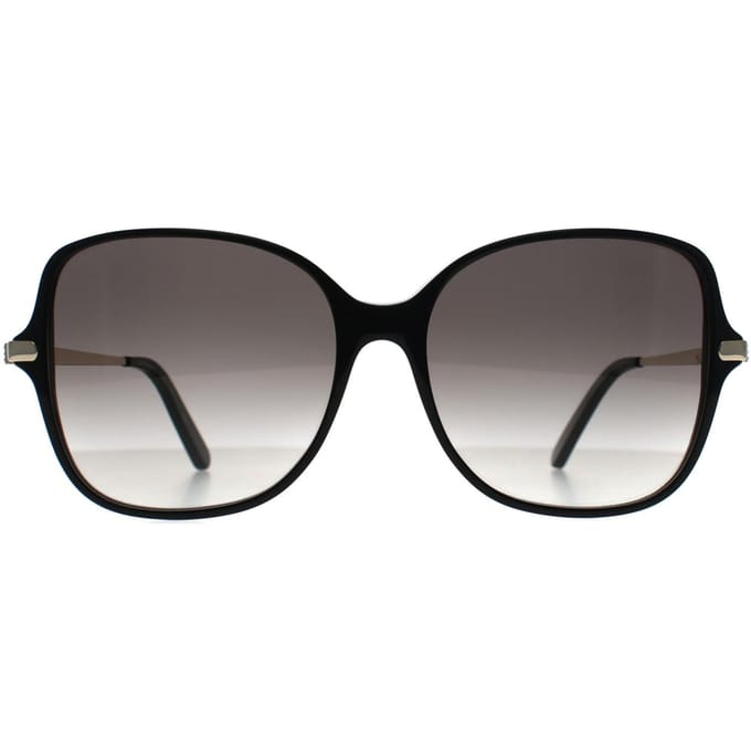 Salvatore Ferragamo Vierkant Vrouwen Zwart Grijs Gradiënt SF990SR