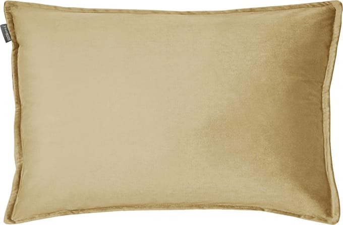 HOOMstyle Kiki Kussen - Sierkussen Rechthoek - Fluweel - 40x60cm - Haver / Goud