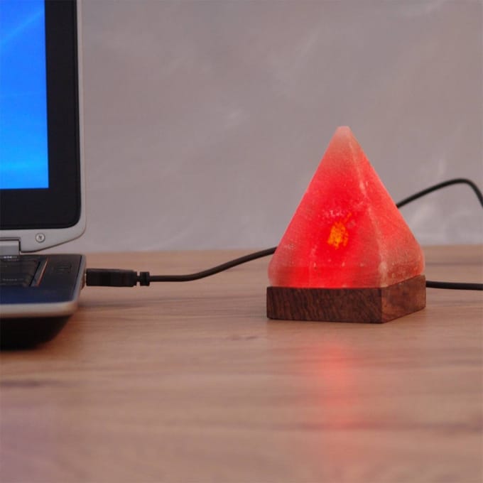 Wagner Life Kleine USB-tafellamp piramide voor Computer