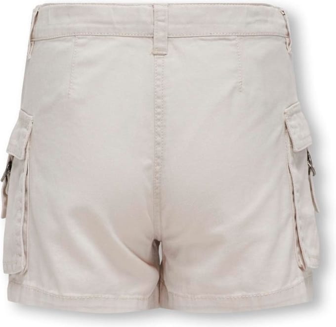 ONLY KOGSTINE CARGO SHORTS OTW Meisjes Broek - Moonbeam - Maat 158