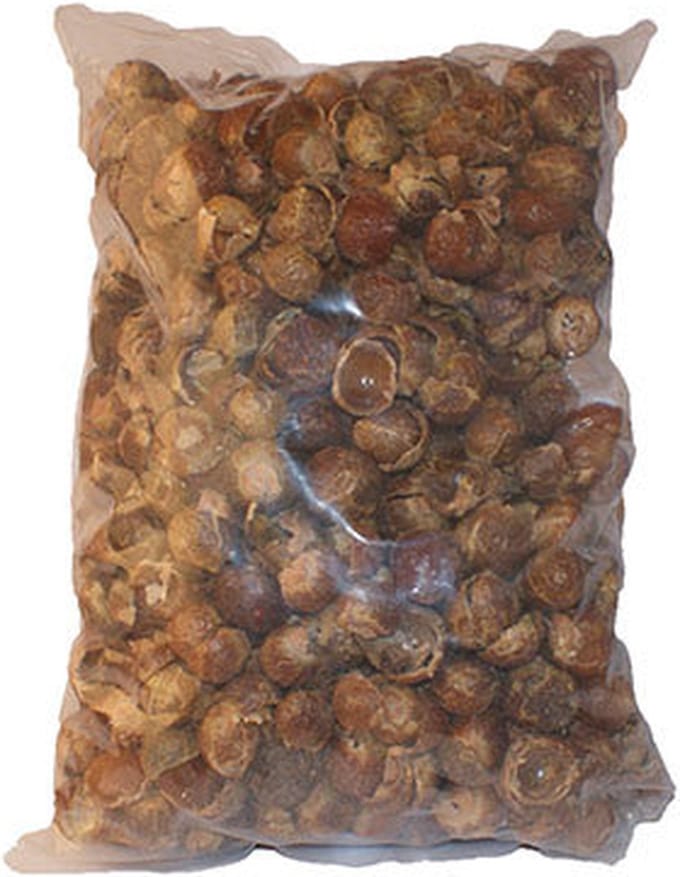 Indiase Wasnoten Sapindus Mukorossi 1 kg met zakje