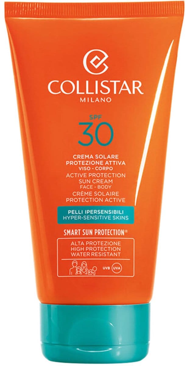 Collistar Active Protection Sun Cream Spf 30 Collistar - Sun Face Active Protection Sun Cream Spf 30
