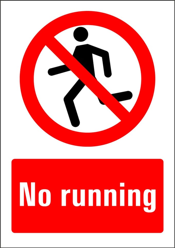 No running bord - kunststof 297 x 420 mm
