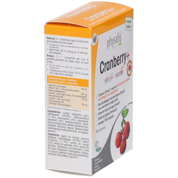 Physalis® Cranberry+ 30 Tabletten