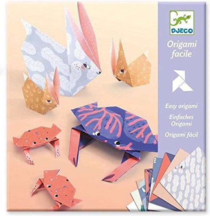 Djeco origami vouwblaadjes familie