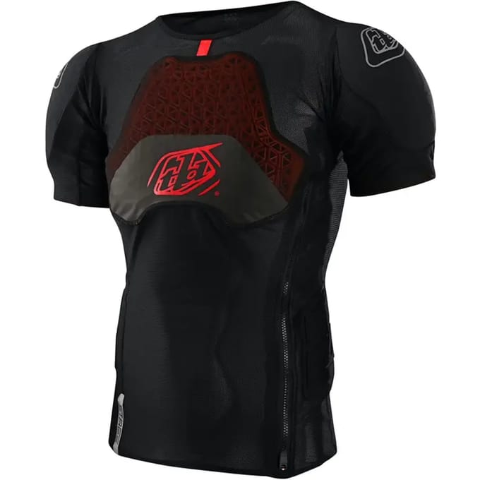 Troy Lee Designs Stage Ghost D30 Korte Mouwen Basislaag Zwart M Man