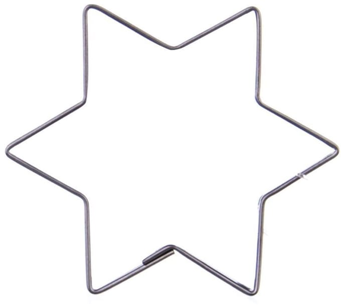Orion Wykrawacz - RVS Koekjessnijder - 6,5 cm - Stervorm - Vaatwasserbestendig