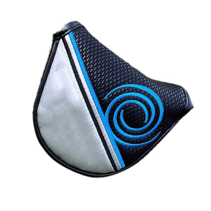 Couvre-tête de putter maillet Boucle à succion magnétique Long demi-cercle Accessoires de golf pour putter Type2 gray
