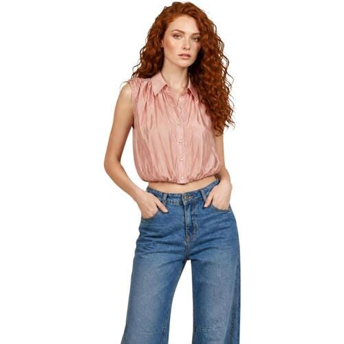 Blouse I Am Blusa Tencel Smanicata 26104
