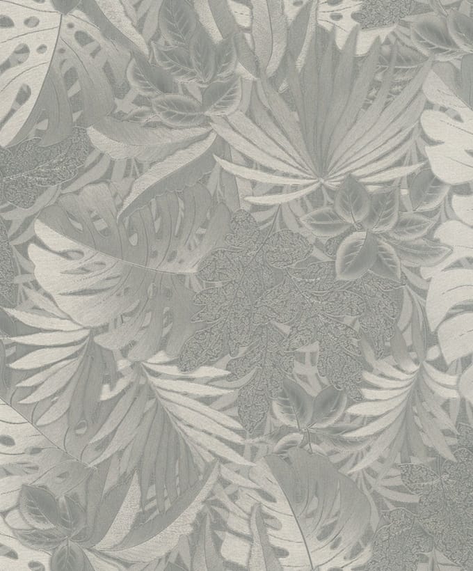 Noordwand-Behang-Botanica-Large-Leaves-metallic-en-beige