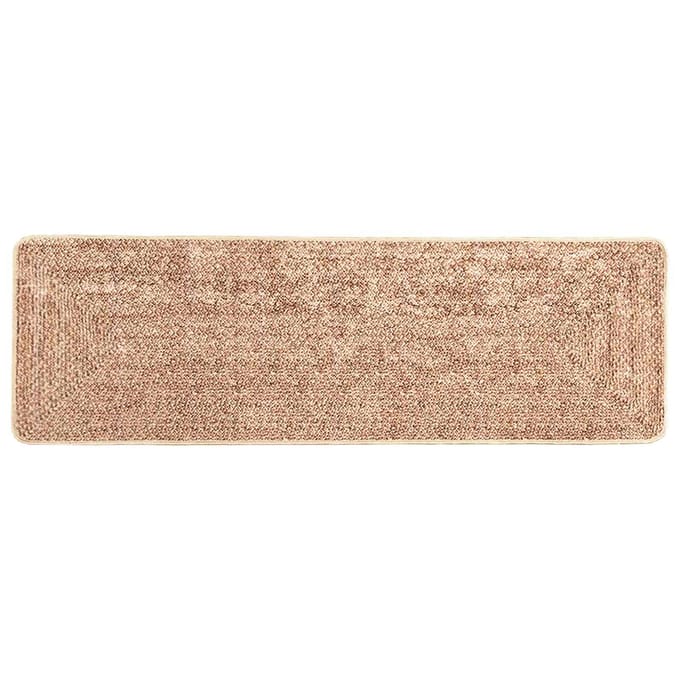 vidaXL - Tapijt - Runner - MARSA - Geel - 80 - x - 250 - cm - Polyester - en - PVC