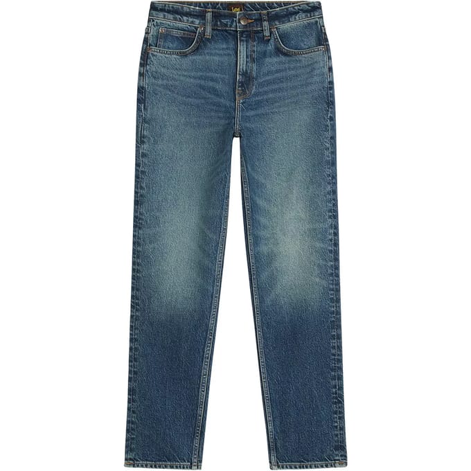 Dames Straight jeans Lee Carol Dark Cobalt